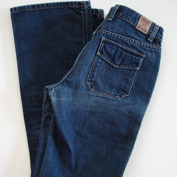 Express Jeans Precision Fit Snap Bk Pockets Sz 7/8 - Picture 3 of 16